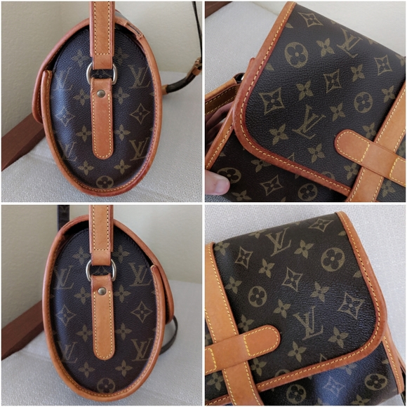 Louis Vuitton LV Monogram Crossbody Canvas Bag Purse - Picture 5 of 10